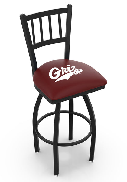 University of Montana L018 Bar Stool in 25" 30" or 36" Seat Height