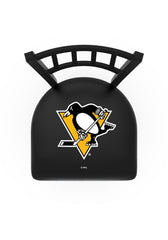 Pittsburgh Penguins L018 Bar Stool | NHL Pittsburgh Penguins Team Logo Bar Stool