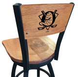 Anaheim Ducks L038 Laser Engraved Bar Stool by Holland Bar Stool