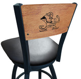 Notre Dame Fighting Irish Leprechaun L038 Laser Engraved Bar Stool by Holland Bar Stool