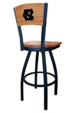 North Carolina Tarheels L038 Laser Engraved Bar Stool by Holland Bar Stool