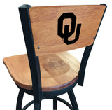 University of Oklahoma Sooners L038 Laser Engraved Bar Stool by Holland Bar Stool