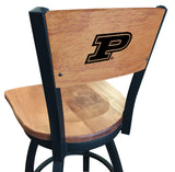 Purdue Boilermakers L038 Laser Engraved Bar Stool by Holland Bar Stool