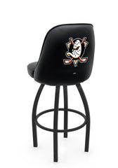 NHL Anaheim Ducks L048 Swivel Bar Stool with Full Bucket Seat | Anaheim Ducks Hockey Team Full Bucket Bar Stool with Licensed Logo