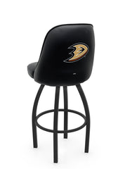 NHL Anaheim Ducks L048 Swivel Bar Stool with Full Bucket Seat | Anaheim Ducks Hockey Team Full Bucket Bar Stool with Licensed Logo