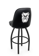 Butler L048 Swivel Bar Stool with Full Bucket Seat | NCAA Butler Full Bucket Bar Stool with Bulldogs Logo