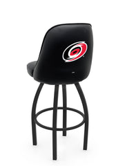 NHL Carolina Hurricanes L048 Swivel Bar Stool with Full Bucket Seat | Carolina Hurricanes Hockey Team Full Bucket Bar Stool with Licensed Logo