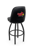 Illinois State University L048 Swivel Bar Stool with Full Bucket Seat | NCAA Illinois State University Full Bucket Bar Stool with Redbirds Logo