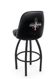 MLB 2023 Texas Rangers World Series L048 Swivel Bar Stool with Full Bucket Seat | Texas Rangers Baseball Team Full Bucket Bar Stool with Licensed Logo