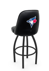 MLB Toronto Blue Jays L048 Swivel Bar Stool with Full Bucket Seat | Toronto Blue Jays Baseball Team Full Bucket Bar Stool with Licensed Logo