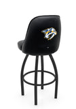 NHL Nashville Predators L048 Swivel Bar Stool with Full Bucket Seat | Nashville Predators Hockey Team Full Bucket Bar Stool with Licensed Logo
