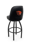 Oregon State University L048 Swivel Bar Stool with Full Bucket Seat | NCAA Oregon State University Full Bucket Bar Stool with Beavers Logo
