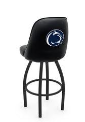Penn State L048 Swivel Bar Stool with Full Bucket Seat | NCAA Penn State Full Bucket Bar Stool with Nittany Lions Logo