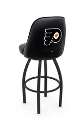 NHL Philadelphia Flyers L048 Swivel Bar Stool with Full Bucket Seat | Philadelphia Flyers Hockey Team Full Bucket Bar Stool with Licensed Logo
