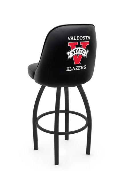 Valdosta State University L048 Swivel Bar Stool with Full Bucket Seat | NCAA Valdosta State University Full Bucket Bar Stool with Blazers Logo