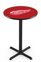 L211 NHL Detroit Red Wings Pub Table | Holland Bar Stool NHL Detroit Red Wings Pub Table