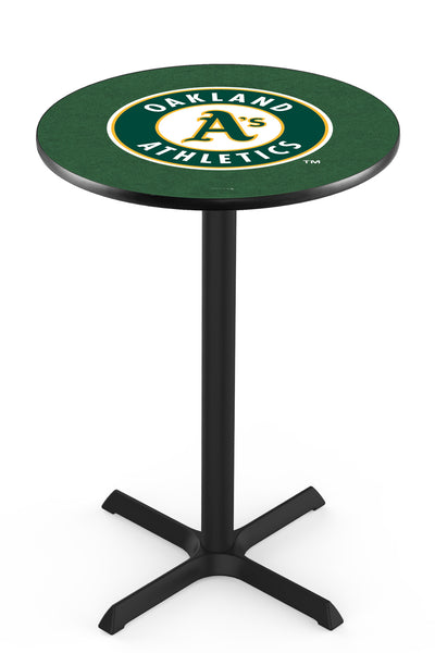 Oakland Athleticss L211 Major League Baseball Pub Table