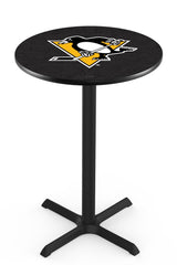 L211 NHL Pittsburgh Penguins Pub Table | Holland Bar Stool NHL Pittsburgh Penguins Pub Table