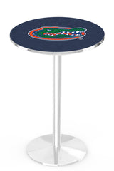 L214 Chrome Chrome University of Florida Gators Pub Table