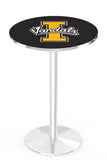 L214 Chrome Idaho Vandals Pub Table