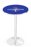 Texas Rangers 2023 World Series Champions L214 Chrome Texas Ranger Pub Table
