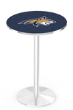 L214 Chrome Montana State Bobcats Pub Table