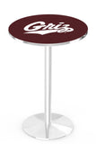 L214 Chrome University of Montana Grizzlies Pub Table
