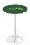 L214 Chrome North Dakota State University Bison Pub Table