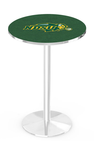 L214 Chrome North Dakota State University Bison Pub Table