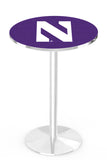 L214 Northwestern Wildcats Pub Table