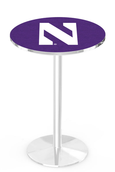 L214 Northwestern Wildcats Pub Table