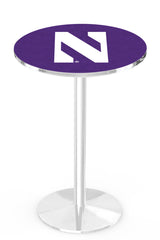 L214 Northwestern Wildcats Pub Table