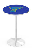 L214 Chrome St. Louis Blues Pub Table