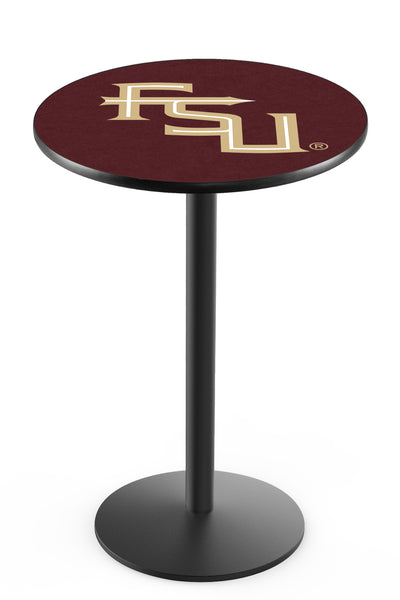 L214 Black Wrinkle Florida State Seminoles Script FSU Pub Table