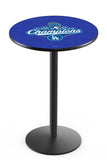 Los Angeles Dodgers 2025 World Series Champions L214 Black Wrinkle Los Angeles Dodgers Pub Table