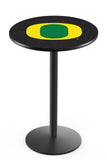 L214 Black Wrinkle University of Oregon Ducks Pub Table