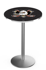 L214 Stainless Anaheim Ducks Pub Table