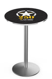 L214 Stainless United States Army 250th Anniversary Pub Table | U.S. Army VFW Pub Table