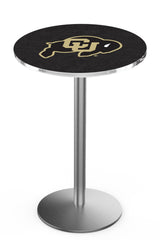 L214 Stainless Colorado Buffaloes Pub Table
