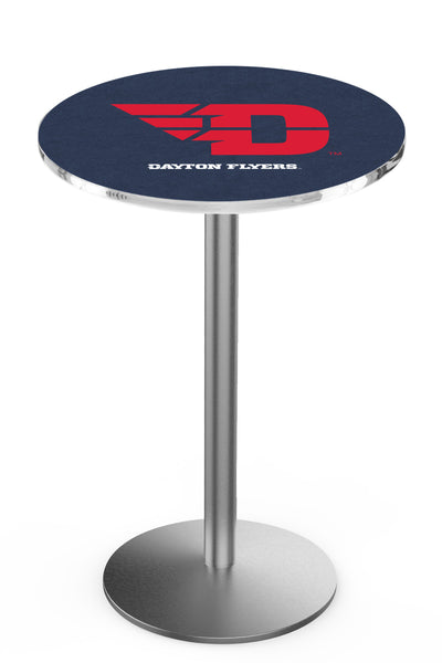 L214 Stainless Dayton Flyers Pub Table