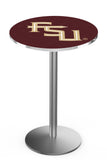 L214 Stainless Florida State University Seminoles FSU Script Pub Table
