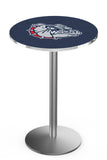 L214 Stainless Gonzaga Bulldogs Pub Table
