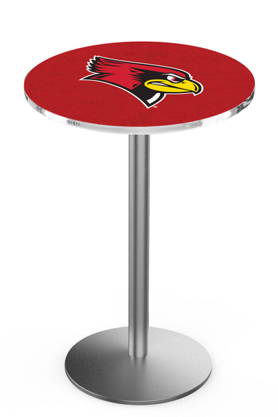 L214 Stainless Illinois State University Redbirds Pub Table