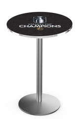 L214 Stainless Las Vegas Golden Knights 2023 Stanley Cup Champions Pub Table