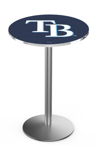 Tampa Bay Rays L214 Stainless MLB Pub Table