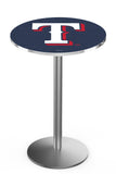 Texas Rangers L214 Stainless MLB Pub Table