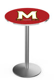 L214 Stainless Maryland Terrapins Pub Table