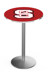 L214 Stainless NC State Wolfpack Pub Table