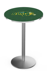 L214 Stainless North Dakota State University Bison Pub Table
