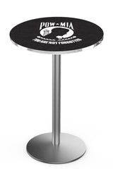L214 Stainless United States POWMIA Pub Table | U.S.POWMIA VFW Pub Table